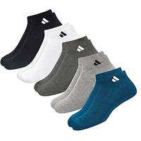 Sjeware Women's Polyester Men And Solid Ankle Length Socks (Pack Of 5) Sjw-2016, Multicolour