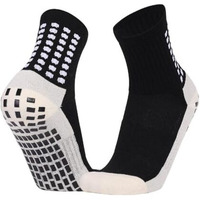 Optifit Athletic Socks For Men Women|Hi-Tech Performance Rubber Anti-Slip|Thicken Cushion Grip Sport Socks Mid-Calf Length Professional Socks|Suitable For Soccer Running Gym & Indoor Trampoline,Multi