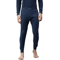 Lux Cottswool Men's Blue2 Premium Thermal Trouser (Size : 90Cm)