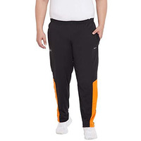 Bigbanana Men's Regular Fit Trackpants (Justin,Black,6Xl)