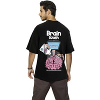 Bewakoof Men T-Shirt 1225817 Black L