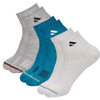 Sjeware Polyester 3 Pairs Solid Ankle Length Socks For Men & Women, Multicolor, Pack Of 3, Free Size