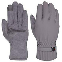Fabseasons Unisex Fleece Winter Gloves (Grey)