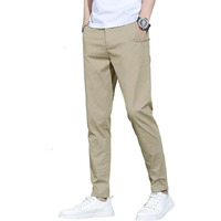 Vogaan Men's Cotton Regular Fit Trouser Pants | Casual Trouser For Men (Beige_34)