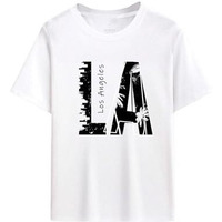Lymio Men T-Shirt || T-Shirt For Men || Printed T Shirt || T-Shirt (T-La-1-5) (M, White)