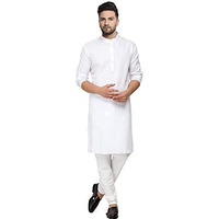 Ashtang Men's Cotton Blend Kurta Pyjama