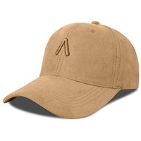 Aavjo Unisex Faux Suede Baseball Adjustable Cap For Men Women (Mustard Yellow)
