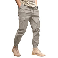 Tagas Men's Loose Casual Pants (Mc-2-Xx-Light Light Grey_32) | Rise Style: Mid Rise