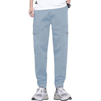 Tagdo Relax Fit Men's Cargo (Rf-Cargo-2004-Aqua-32)