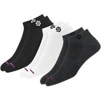Swagr Cotton Sports Socks For Men Ankle Length Athletic Socks, Multicolor, Pack Of 3, Free Size