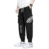 Lymio Loose Men Cargo (Cargo-80-Black-M_Black