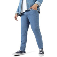 Urbano Plus Men's Light Blue Regular Fit Denim Jeans Stretchable (Plusepsjeanwhithrndp-Lblue-44)