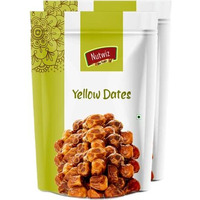 Nutwiz Premium Dates (Yellow Dates/Peela Khajoor, 400G), Fresh