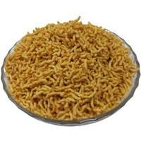 P P Foods Roasted Bhujia Sev 400 Gm/Baked Puff Bhujia/Puff Besan Sev/Palm Oil Free/Non Fried Sev (Pack Of 2, 200Gm Each)