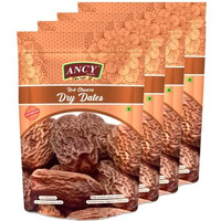 Ancy Dry Fruit Mall Red Dry Dates/ Lal Sukha Khajoor, 4 X 250 Grams