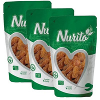 Nurito Dried Fruits Nuts And Seeds (Golden Raisins/Munakka, 600G (3X200G))