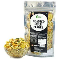 D4Diet- Roasted Multiflakes Mix -Namkeen/Roasted Snacks/Healthy Snacks - 1000 Gram