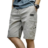 Men Shorts || Men Shorts Cotton || Men Shorts Casual (Short-11-Lightgrey-M)