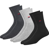 Navysport Men's Crew Length Cushion Cotton Socks (Pack Of 3) (Sf-M-1_Multicolour) Free Size