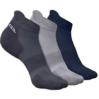 Heelium Bamboo Socks For Men | Ankle Length | Odour-Free & Breathable | Padded Base & Anti-Bacterial | 3X Softer Than Cotton Socks, Multicolor