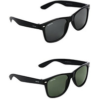 Creature Black & Green Sunglasses Combo With Uv Protection (Sun-001-003)