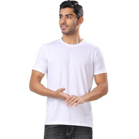 London Hills Men T-Shirt || Tshirt For Men || Plain T Shirt (Pack Of 1) White