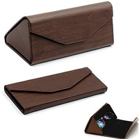 Anzailala Sunglass Case Specs Case For Men Women Foldable Eyeglass Case Hard Shell Portable Specs Cover Eyeglass Case Lightweight