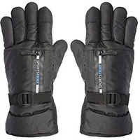 Fabseasons Unisex Warm Winter Gloves For Men & Women, With Faux Fur Thermal Lining Inside