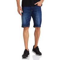 Amazon Brand - Symbol Men's Relaxed (Ad-Shr-435_Medium Blue 4_34)