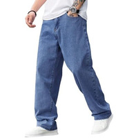 Kotty Men's Vintage Wash With A Modern Twist Faded Jeans(Blue,32)