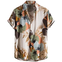 Leriya Fashion Mens Rayon Man Casual Shirt Regular Fit Western (Lf-Ms-6063_Off-White_L)