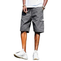 Lymio Men Shorts || Men Shorts Cotton || Men Shorts Casual (Short-06-2Xl) Grey