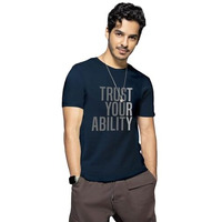 Bewakoof Men T-Shirt 562143 Blue L