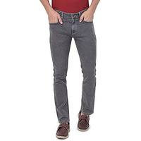 Ben Martin Men's Slim Fit Stretchable 34 Size Grey Cotton Denim Jeans Pant For Men, Jj3-23