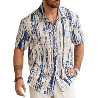 Nosequeen Men's Regular Fit Printed Shirt For Man_Multicolor-1