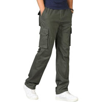Louis Sense Men's Loose Pants (Cargo-04_Green