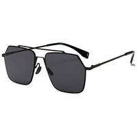 Visions India Official War Teaser Hrithik Roshan Black Square Sunglasses Unisex Men Women (Black-Black)