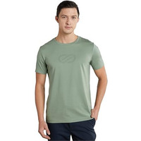 Symbol Premium Men's Cotton Stretch T-Shirt (Regular Fit) (Light Green_L)