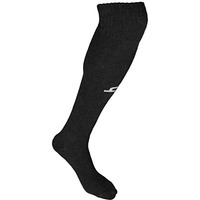 Heelium Bamboo Football Socks For Men & Women, Odour Free, Superior Grip & Cushioned Base, 3X Softer Than Cotton Stockings - Knee Length, Black