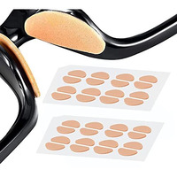 Maycreate 40 Pairs Eyeglasses Nose Pads Glasses Adhesive Eva Sponge Anti-Slip Nosepads For Eyeglass D-Shape Eyeglasses Nose Pad, Size Of 1.9 X 0.9Cm,1.5Mm In Thickness