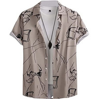 Lymio Shirt For Men|| Regular Fit Shirt For Men (Mistry-Cream-L)