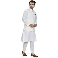 Be Active Men's Solid Regular Rfkt-Col (Rfkt0001-16 (White)-L