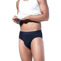 Damensch Men's Modal Classic Regular Fit Solid Briefs (Pack Of 1) (Dagrp41_D.Kentt Blue_M)