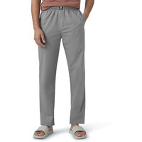 Xyxx Men Combed Cotton Pyjama, Relaxed Fit, Solid, Pack Of 1, Xypyjm49M, Ash Grey, M