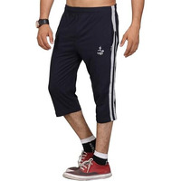 Vego Mens Cotton Three By Fourth, 3/4, Capri, Three Quarter Navy - Regular, 4Xl