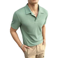 Lymio T Shirt For Men || Polo T-Shirt For Men (L-Rib-T-Pista-L)