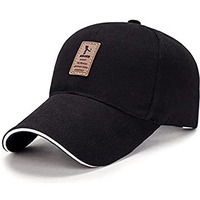 Handcuffs Men's Cotton Baseball Cap (Bfncp_Black_Black_Free Size)