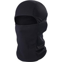 Paropkar Balaclava Ski Mask -Winter Full Face Mask For Men Women Windproof Weather Outdoors Cover For Men Women Boys Girls (Black)