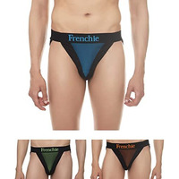 Vip Mens Cotton Brief Solid Design Regular Innerwear (Pack Of 3) (Envy Po3 Assorted M)