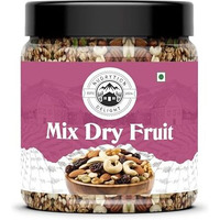 Nudrytion Delight Premium Mix Dry Fruits | Cashews, California Almonds, Raisins Black And Yellow, Black Dates & Many More | Nutritious & Healthy Snack | 100% Natural | Dry Fruits 500Gm